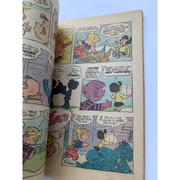Dennis The Menace Pocket Full Of Fun Short Stuff Comic Book No. 24 1972 - Picture 4 of 11